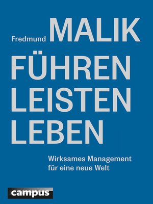 cover image of Führen Leisten Leben